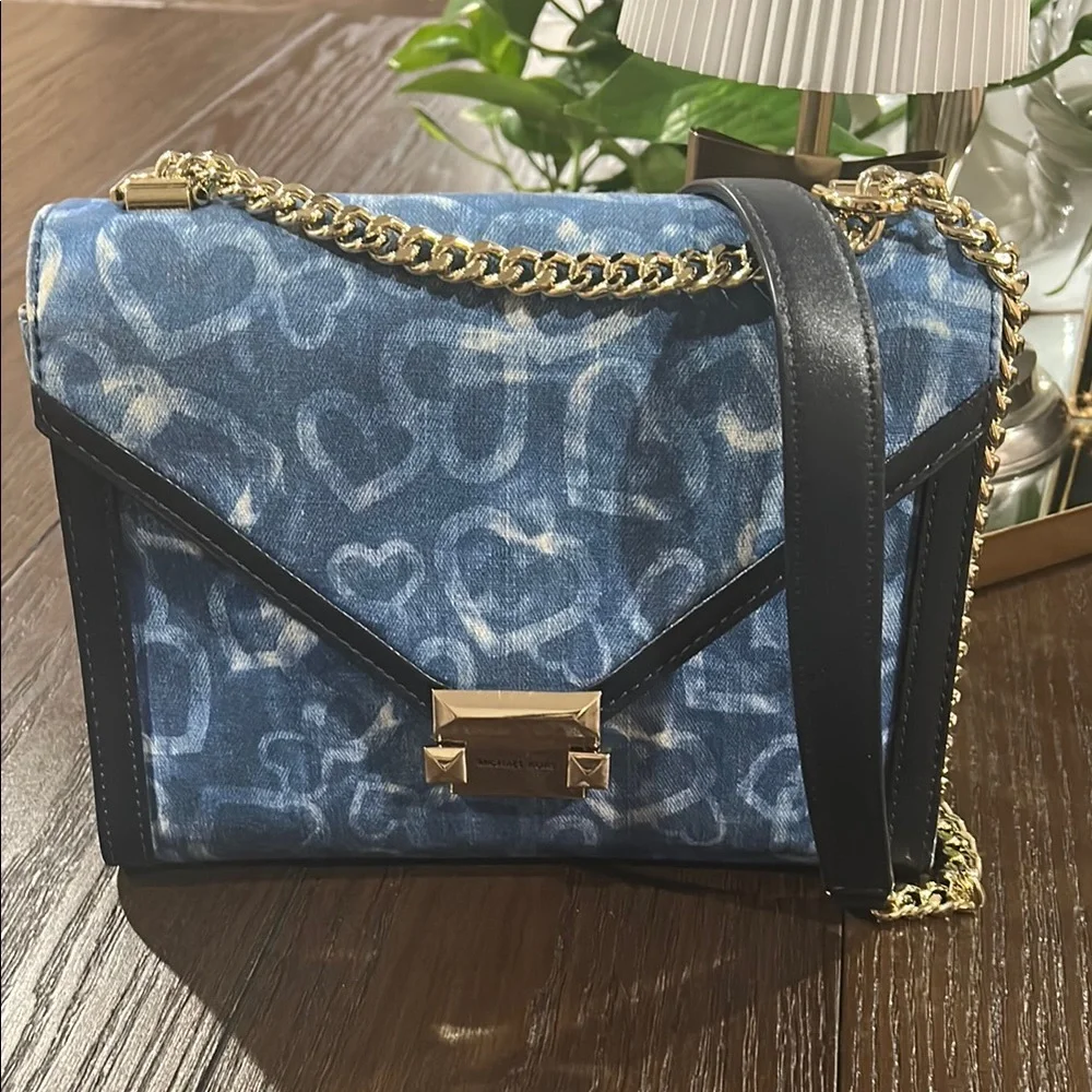 Michael Kors Whitney NWT Leather Convertible Shoulder Bag - Picture 1 of 5